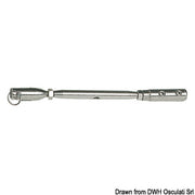 Rigging screws with built-in stainless steel allen spanner terminals