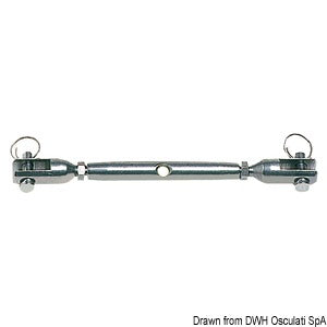 Turnbuckle AISI 316 14 mm