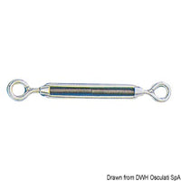 Turnbuckle 2 eyes AISI 316 5 mm