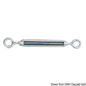 Turnbuckle 2 eyes AISI 316 10 mm