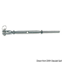 Turnbuckle press-fitting terminal AISI 316 10 mm