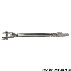Turnbuckle w. biconical terminal 5 mm