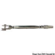 Turnbuckle w. biconical terminal 3 mm