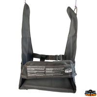 Bosun’s chair with board black color - Dimensions 38x25 cm - Black colour [B1080040]