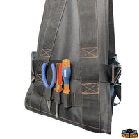 Bosun’s chair with board black color - Dimensions 38x25 cm - Black colour [B1080040]