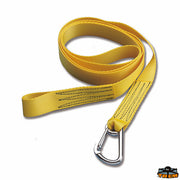 Fastening belt for safety harness equipped with a snap hook Trem B1402150