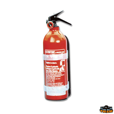 Fire extinguisher kg. 1 MED-PED approved with monometer Trem E0001008