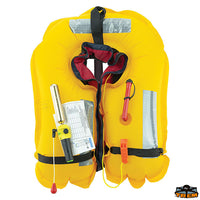 SKIPPER inflatable life jacket 150N - Red colour - Skipper light model - Person kg 40+ - Circumference 80-125cm [B1715150]