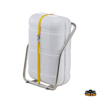Liferaft cradle vertical mounting pipe diameter 30 mm - H cm 70-100 - Width 44-68 cm - Length 30-40 cm [S4734070]