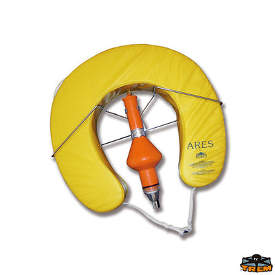 ARES horseshoe lifebuoy kit equipped with approved floating lifebuoy VEGA Trem N1515377