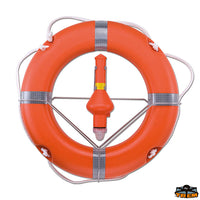 Holder for ring lifebuoy with lifebuoy light holder and line holder diameter 65 cm - Suitable for Astra Ø 65 cm - Complete with N1725000 connection [N1760000]