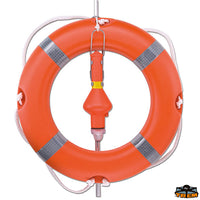 Holder for horseshoe and ring lifebuoy with lifebuoy light holder diameter 22-25 mm - Tube Ø mm 22-25 - Complete with N1725000 connection [N1725520]