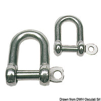 Shackle made of stainless steel AISI 316 14 mm