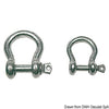 HDG steel bow shackle 25 mm