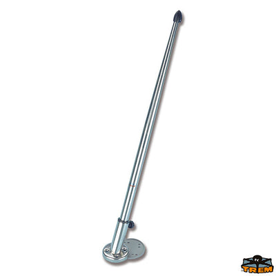 Mast for flags with inclined base flat mounting Trem N2132080