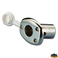 Flush-mount pole socket diameter 25 mm - D mm 25 - A mm 70 - B mm 23 - C mm55 [N2125956]