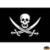 Flag 200x300 mm - Dimensions 200x300 mm - Customs yellow model [N5477030]