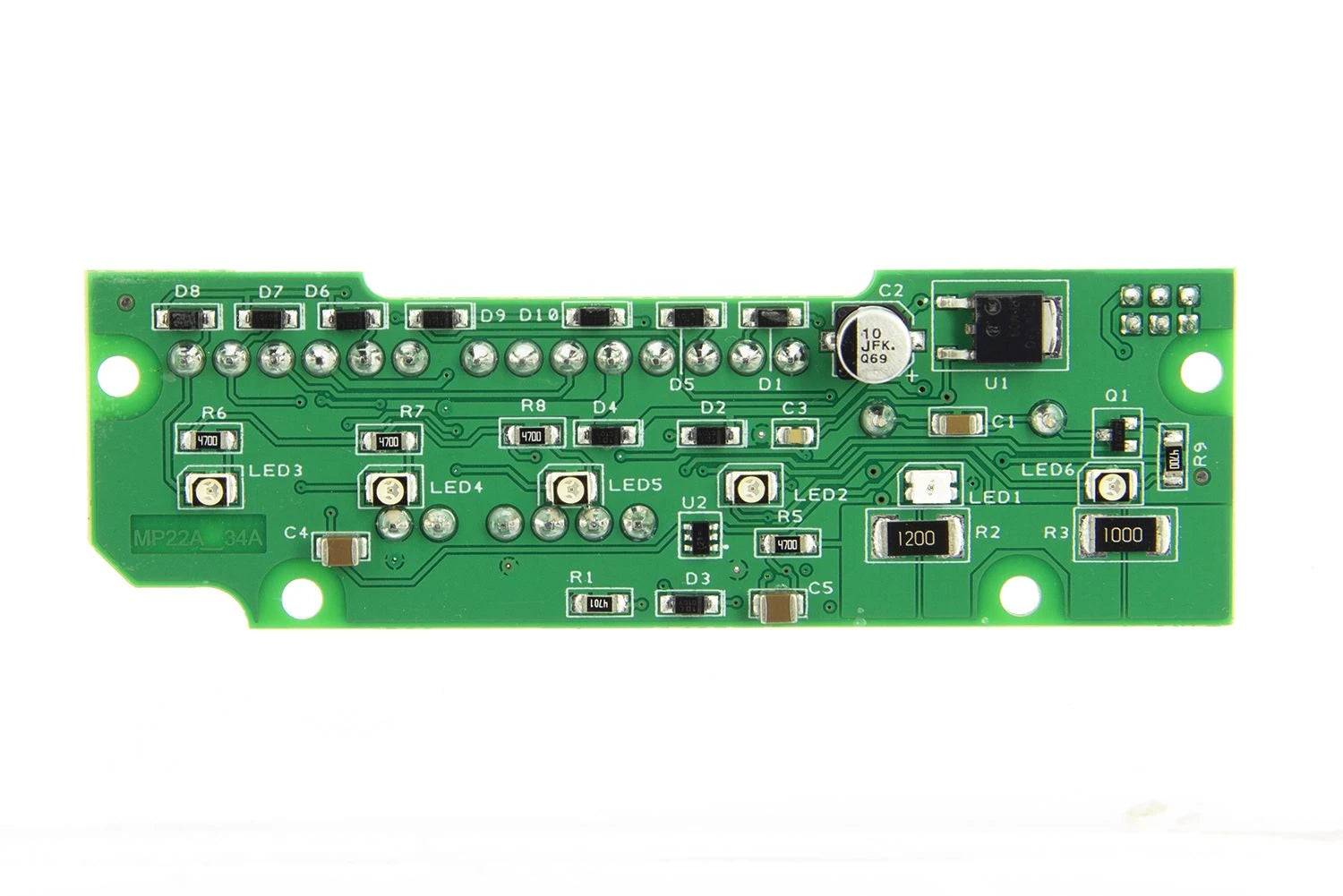 VETUS PCB panel MP including LEDs. 12/24