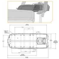 Powerdrive Bow-Mount-54" (137.16 cm)-70 lbs (24v)-None