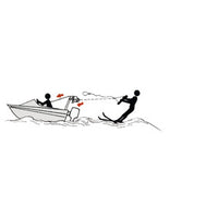 Snap-hook for water skiing 59.5 mm