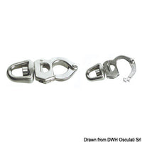 Snap-shackle w/trigger opening AISI 316 105 mm