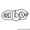 Snap-shackle w/trigger opening AISI 316 85 mm