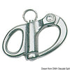 Snap-shackle f. spinnaker AISI 316 96 mm