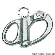 Snap-shackle f. spinnaker AISI 316 52 mm