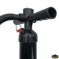 High pressure hand inflator with manometer - PSI 25 - Dimensions mm L250x650H - Max pressure 1800 [Z0625180]