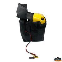 12V  inflator/deflator with manual manometer -  800 mBar - Volts 12 - In 240 - Flow rate Lt/min 500 - Dimensions mm235x160x115 [Z0612800]