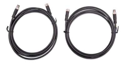 5M M8 circular connector Male/Female 3 pole cable - BMS Extension Cable