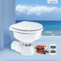 Seaflo Quiet Flush Sea Water - 24V Compact