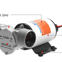 Seaflo Ballast Pump 24V 30GPM 02 Series SFSP2-113-009-02