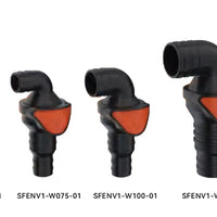 Seaflo 90 Degree Elbow Non-Return Valve Inlet 3/4" - 1" Outlet 3/4"  SFENV1-W075-01