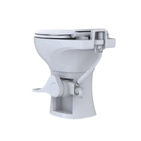 Seaflo Residential Height RV/Marine Toilet-Elongated Ceramic Bowl SFRTCH-02-01