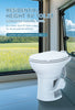 Seaflo Residential Height RV/Marine Toilet-Elongated Ceramic Bowl SFRTCH-02-01