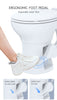 Seaflo Residential Height RV/Marine Toilet-Elongated Ceramic Bowl SFRTCH-02-01