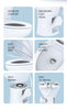 Seaflo Residential Height RV/Marine Toilet-Elongated Ceramic Bowl SFRTCH-02-01