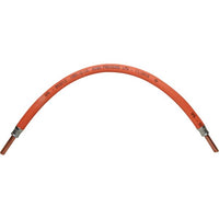 Pre Made BS 3212 Gas Hose (3/8" Spigots / 18" Length)