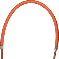 Pre Made BS 3212 Gas Hose (3/8" Spigots / 24" Length)