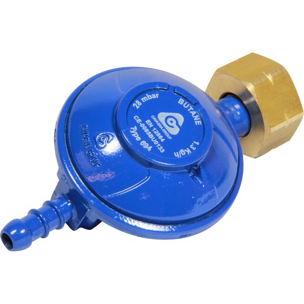 Butane Gas Regulator (8mm Outlet / 6 Bar)