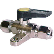 Bullfinch Gas Ball Valve (Foot Mounted / 5/16" Compression)
