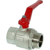 AG Brass Lever Handle Ball Valve (Male-Female / 1-1/4" BSP)