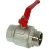 AG Brass Lever Handle Ball Valve (Male-Female / 1-1/2" BSP)