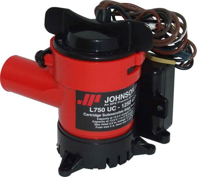 Johnson L750 UC Automatic Submersible Bilge Pump (12V / 78 LPM / 28mm)