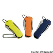 SS sailor knife w. yellow plastic grip