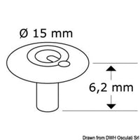 Q-CAP A/6-2 snap fastener
