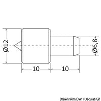 Marking pin