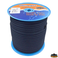 Polyester flat line for fenders blue color D.14 mm 200 mt. - Blue colour - Flat plate 4.5 x 20 mm - Ø 14mm [T1620075]