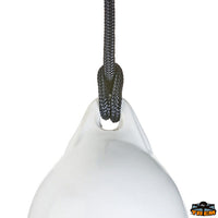 High tenacity polyester spliced eye fender line diameter 10 mm length 2 mt black color - Ø mm 10 - Length 2 m - Black colour [T8610280]